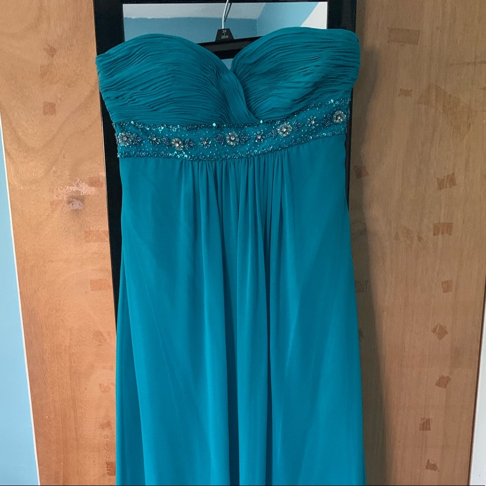 Caribbean Blue Gown